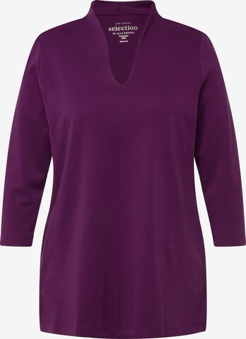 Ulla Popken Shirt in Lila: voorkant