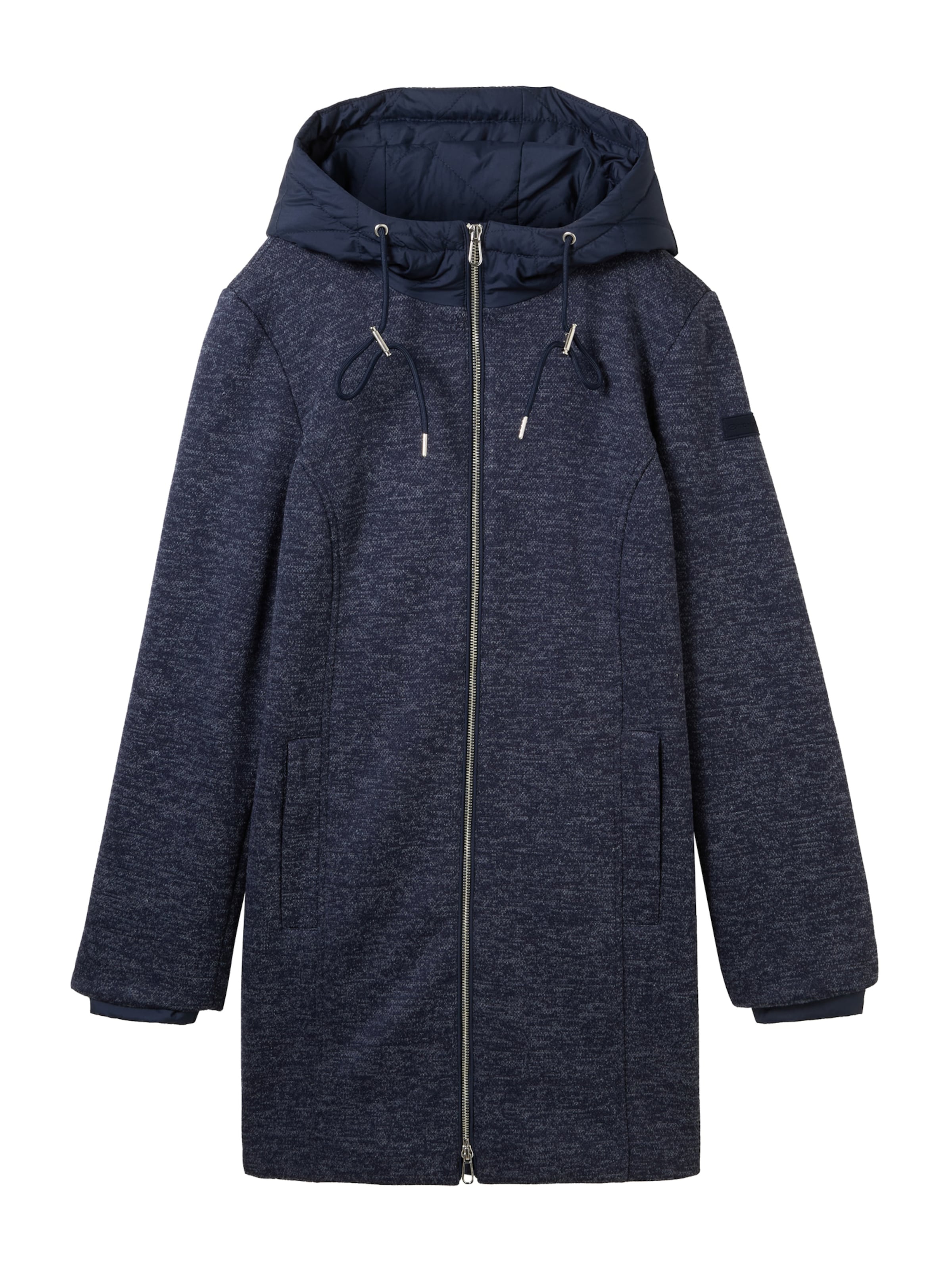 TOM TAILOR Between-Seasons Coat in Blue: front