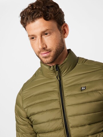 BLEND Winter Jacket in Green