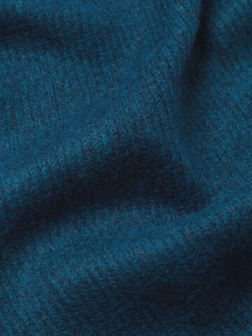 zero Schal mit Wolle in Blau