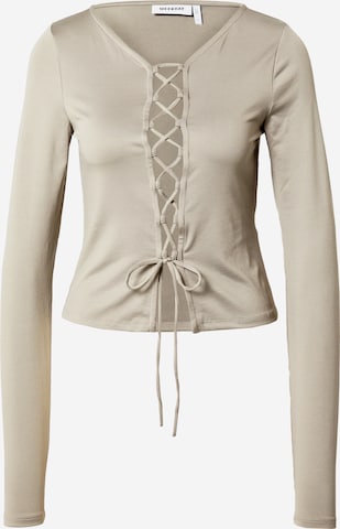 WEEKDAY Shirt in Grau: predná strana