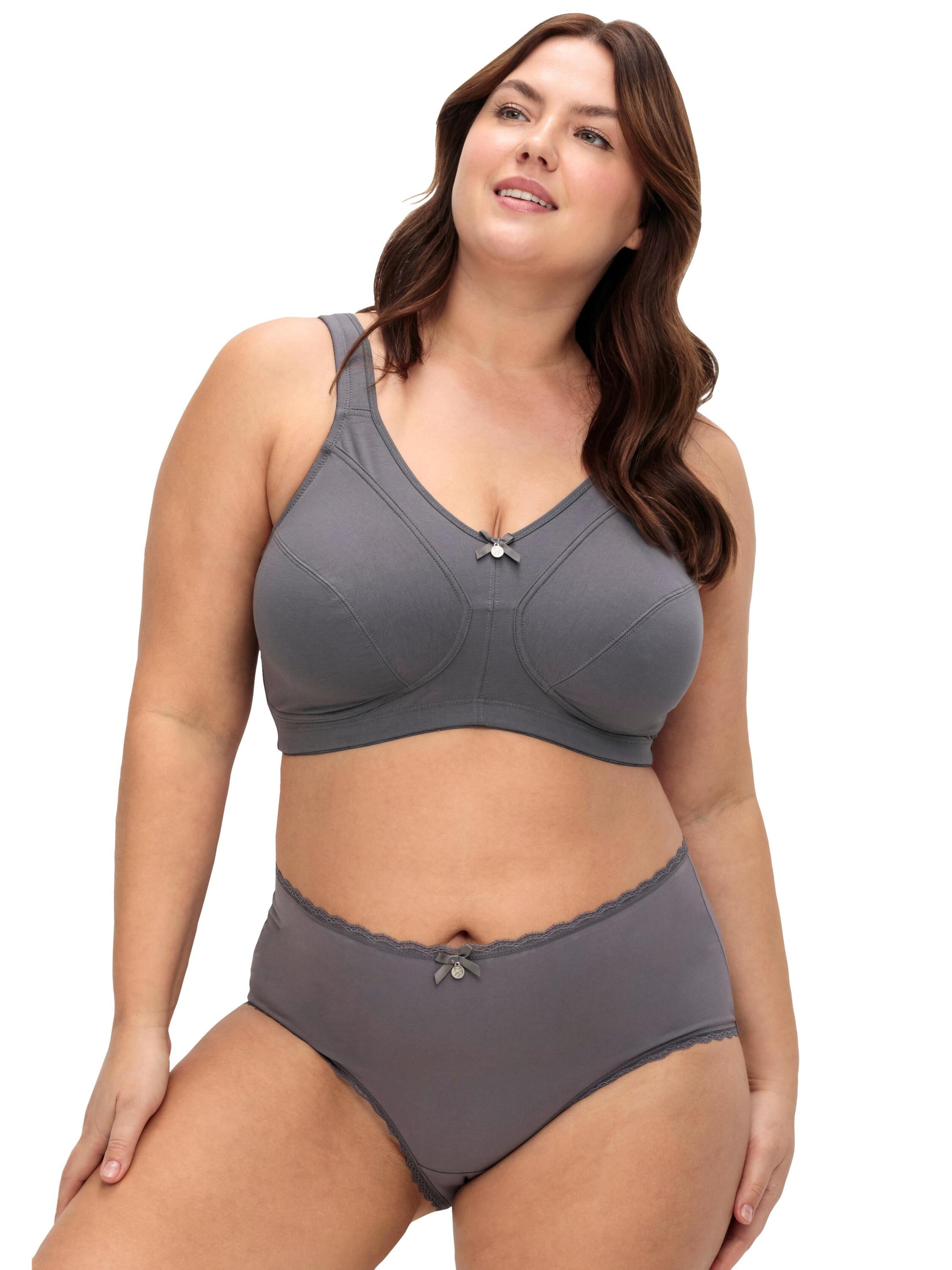 SHEEGO Бюстгальтер-минимайзер Бюстгальтер в Серый