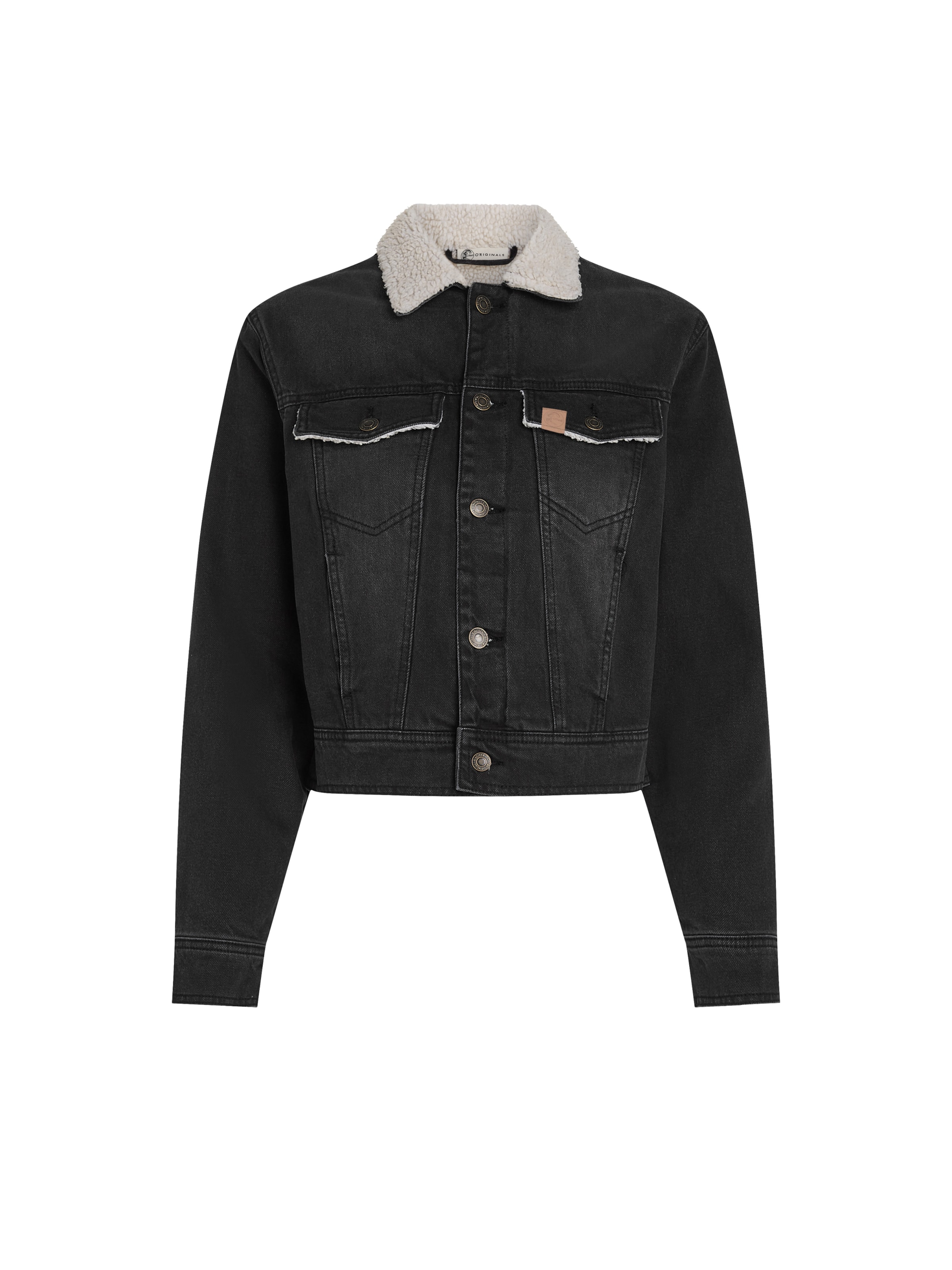 O'NEILL Přechodná bunda – černá: přední strana