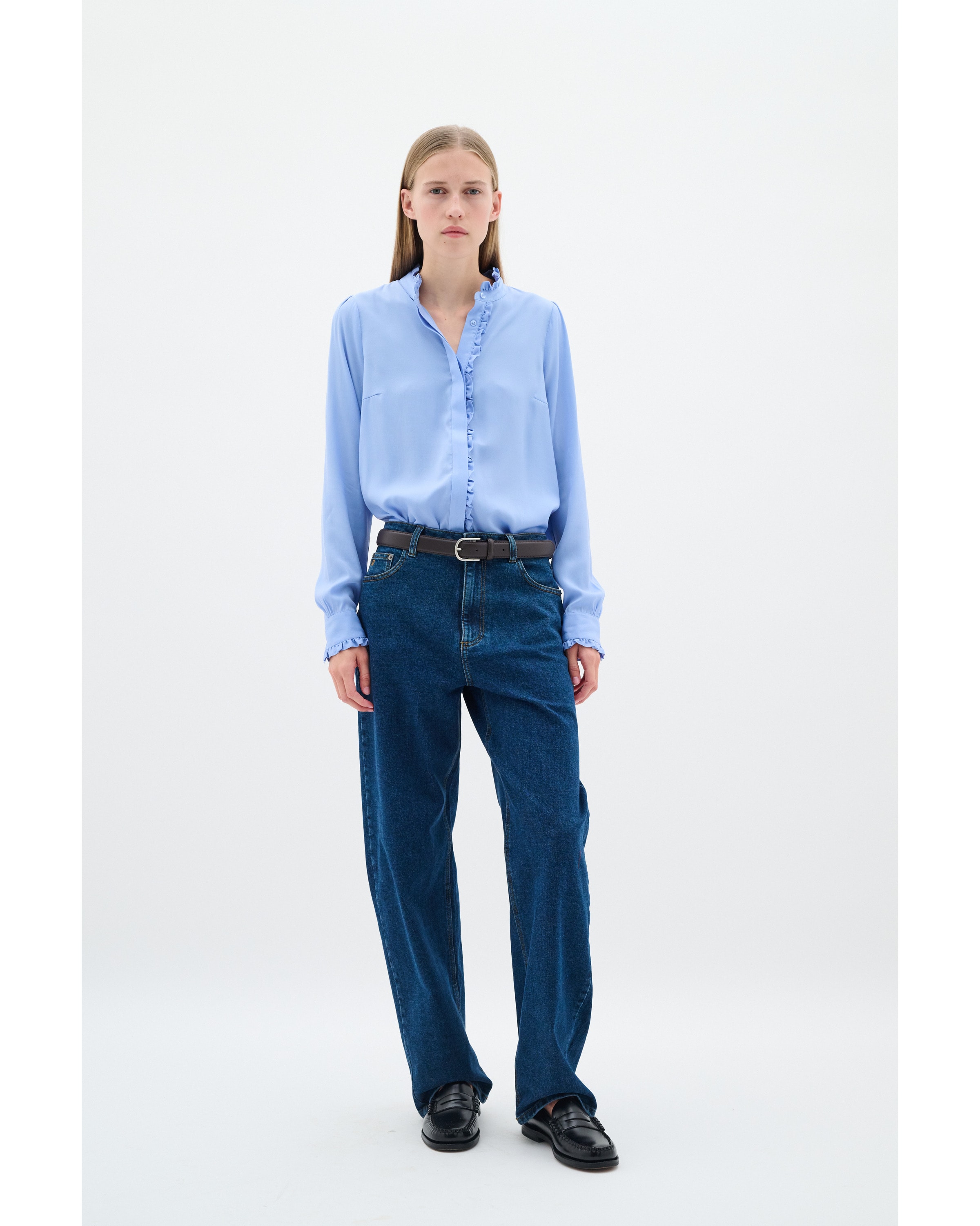 InWear Bluzka 'VidenzoIW' w kolorze niebieski