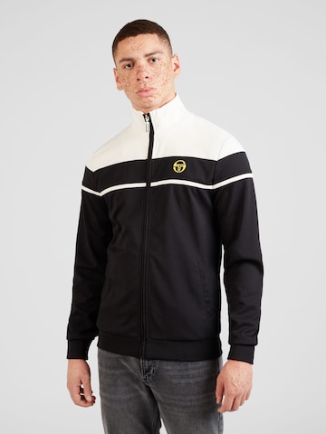 Sergio Tacchini Sweat jacket 'DAMARINDO' in Black: front