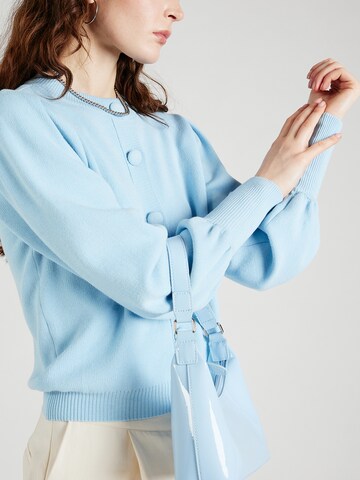 Y.A.S Knit Cardigan 'Fonny' in Blue