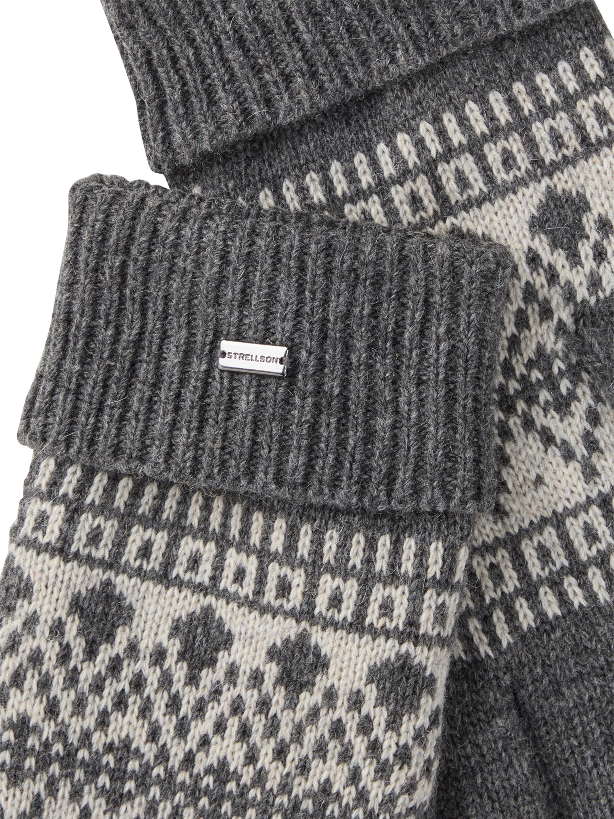 STRELLSON Full Finger Gloves in Grey