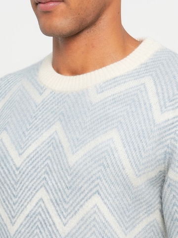 SELECTED Sweter 'SLHRAI' w kolorze niebieski