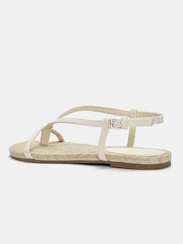 Séparateur d'orteils Pull&Bear en beige
