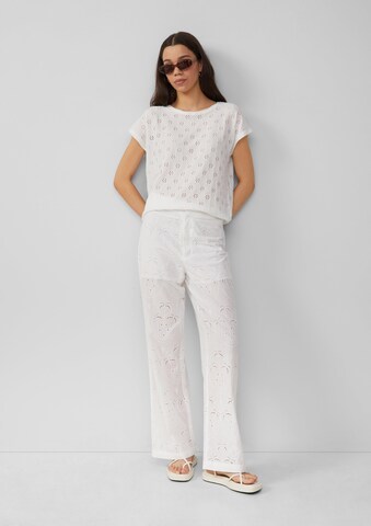 Regular Pantalon QS en beige