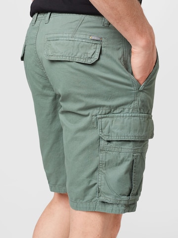 bugattiregular Cargo hlače - zelena boja