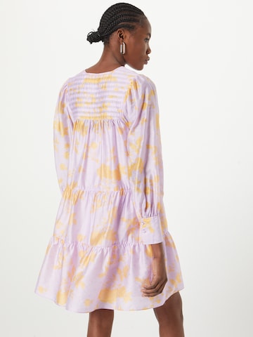 SECOND FEMALE Košeľové šaty 'Lyna' - fialová