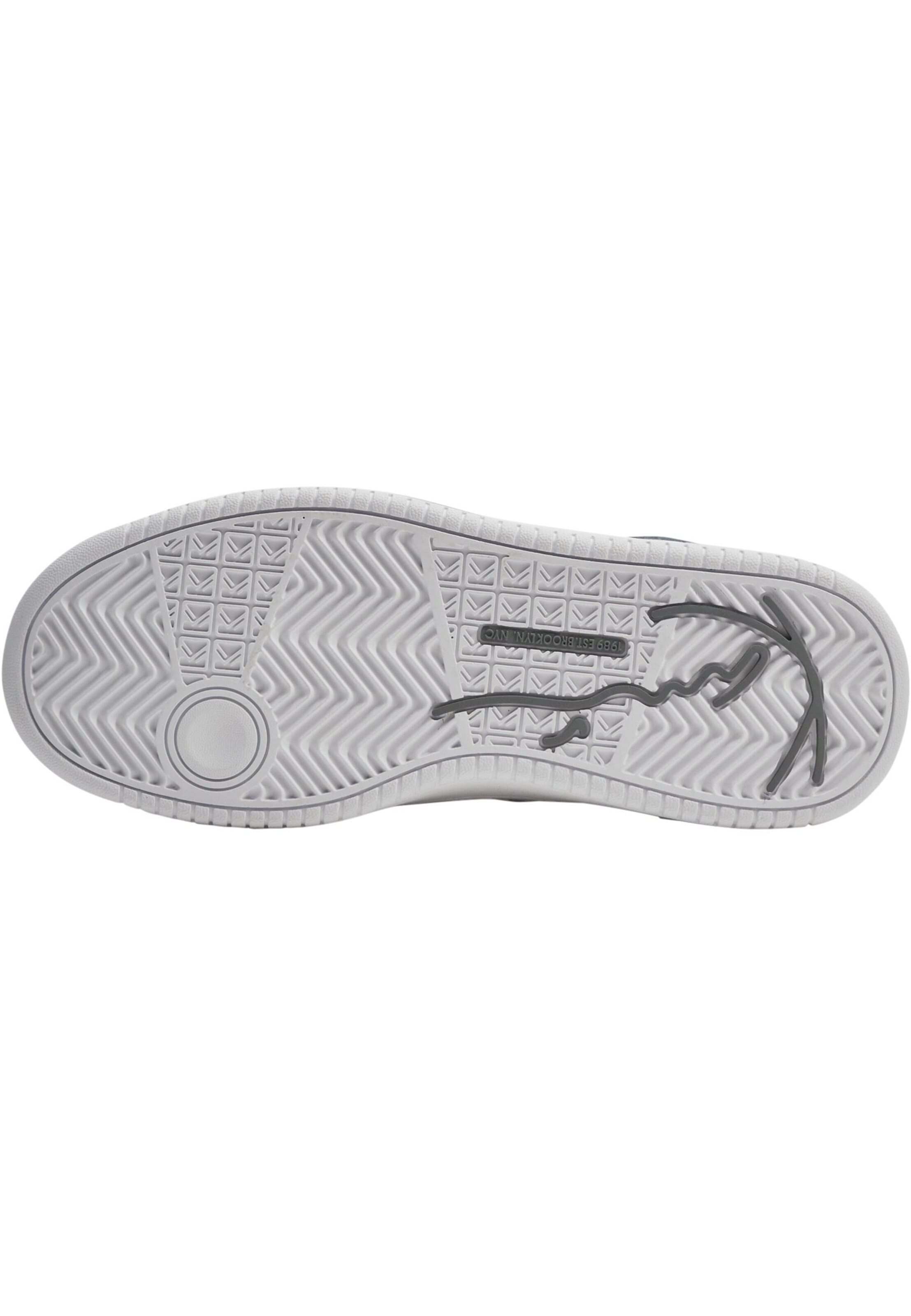 Sneaker alta di Karl Kani in bianco