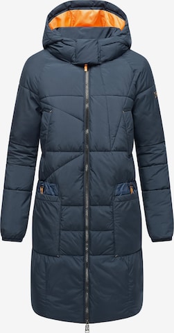 NAVAHOO - Abrigo de invierno 'Bliblablubb 14' en azul: frente