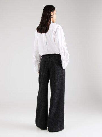 Wide Leg Pantalon à pince 'Gracen' MSCH COPENHAGEN en gris