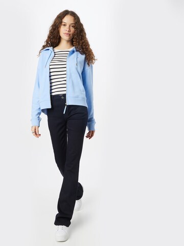 TOMMY HILFIGER Sweatjacke in Blau