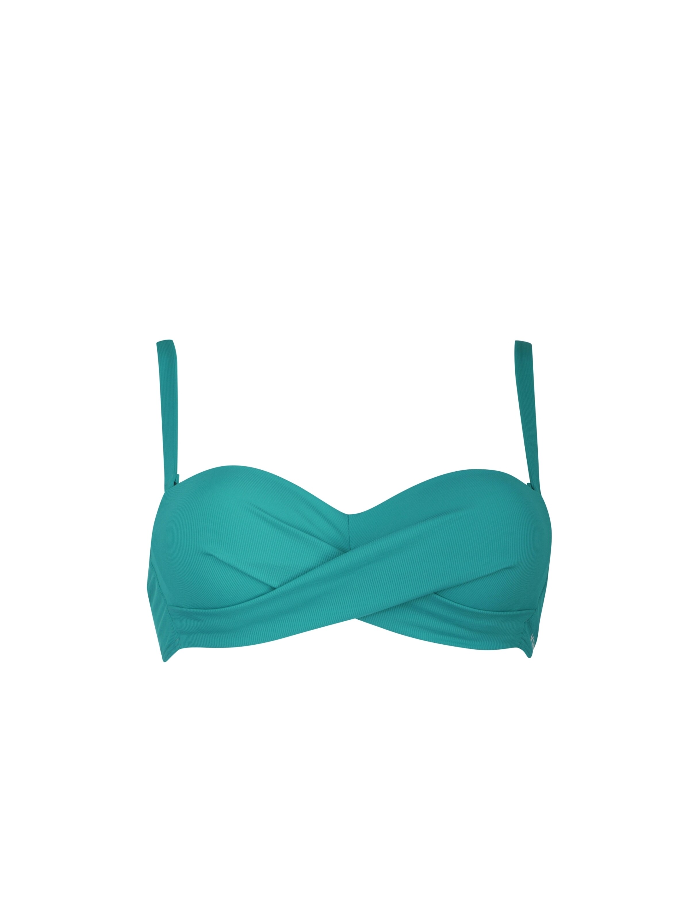 VIVID - Bandeau Top de bikini en azul: frente