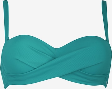 mėlyna VIVID Bandeau Bikinio viršutinė dalis: priekis