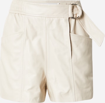 IRO Regular Housut värissä beige: etupuoli