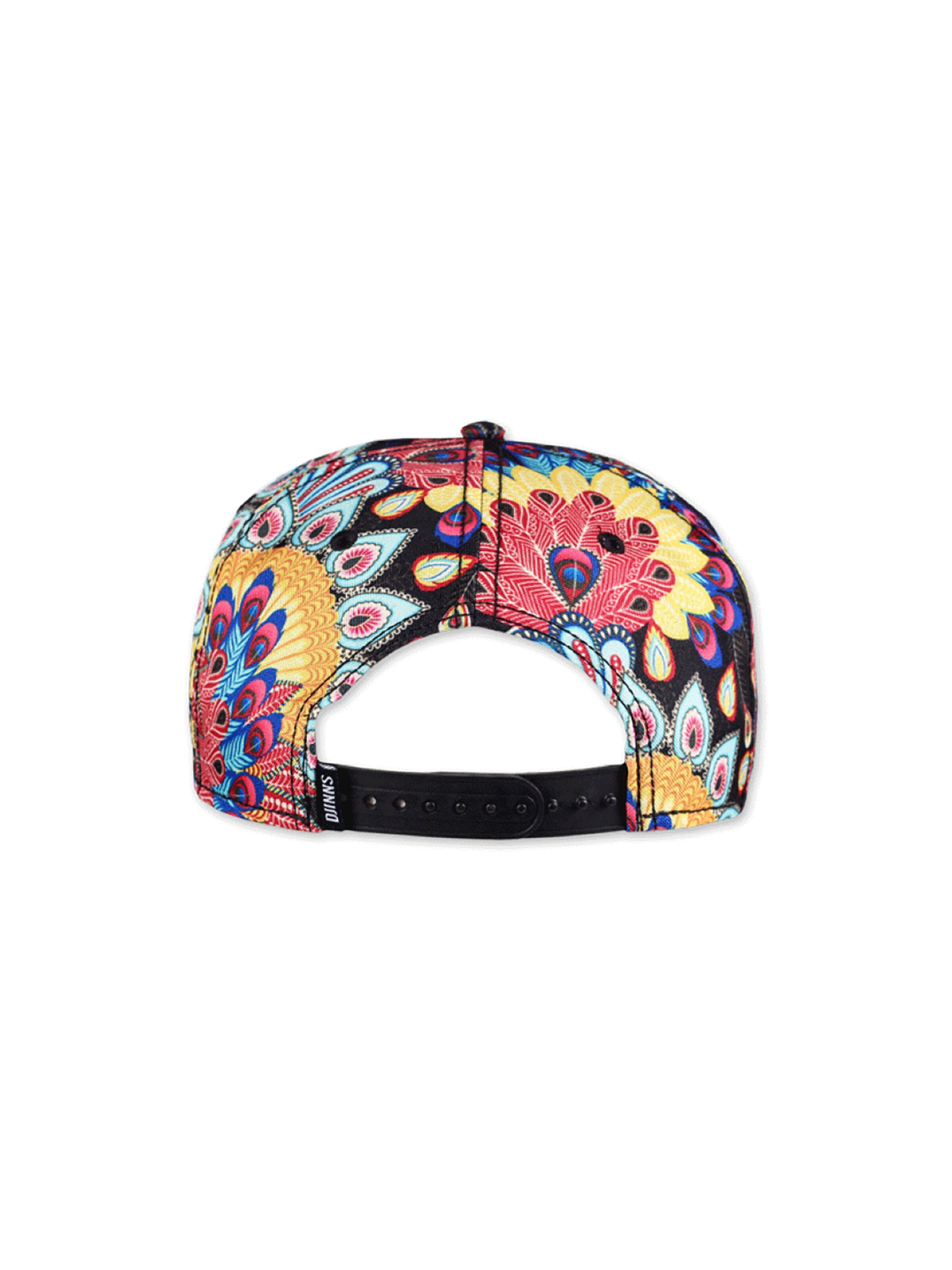 DJINNS Cap 'Peacock' in Mixed colors