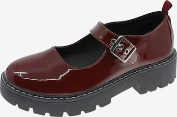 Scarpa bassa di Beppi in rosso: frontale