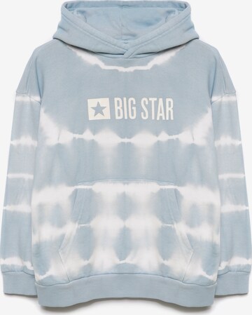 BIG STAR Sweatshirt 'ASHOK' in Blauw: voorkant