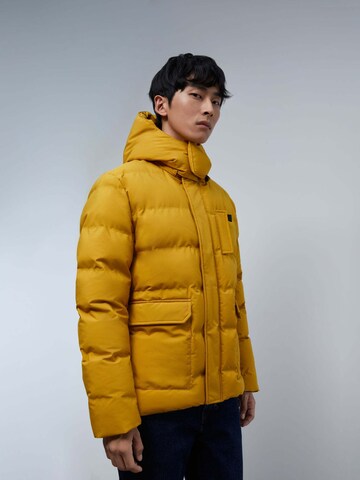 Scalpers Winter Jacket 'Komiya' in Yellow