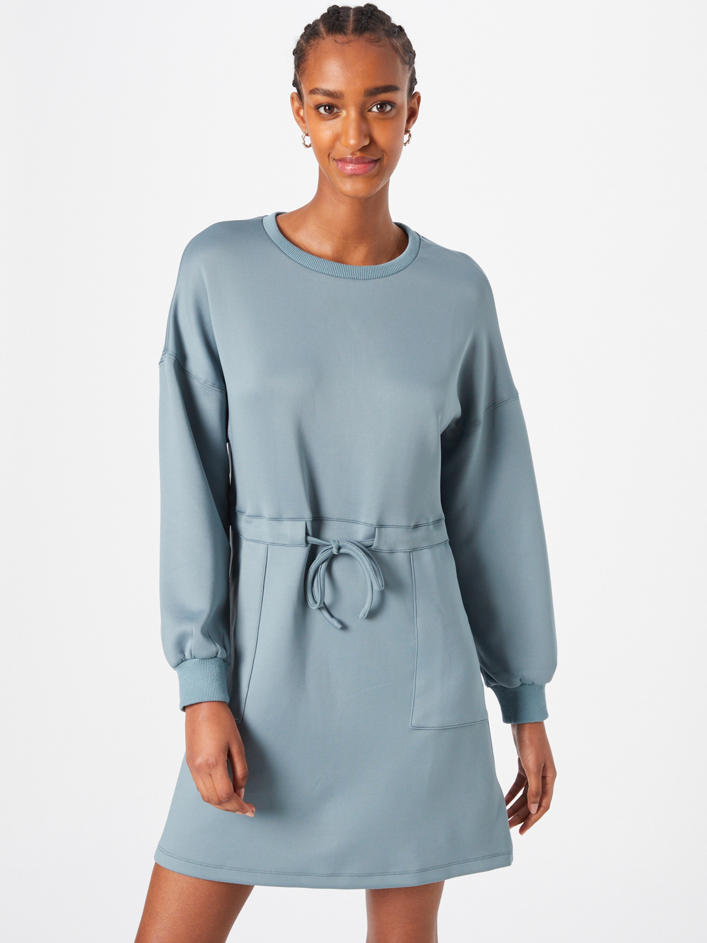 Frauen Große Größen Kleid in Himmelblau - ON70357 Frauen Große Größen Kleid in Himmelblau - ON70357