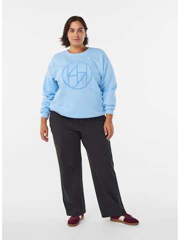 Active by Zizzi Pullover 'Cannie' in Blau