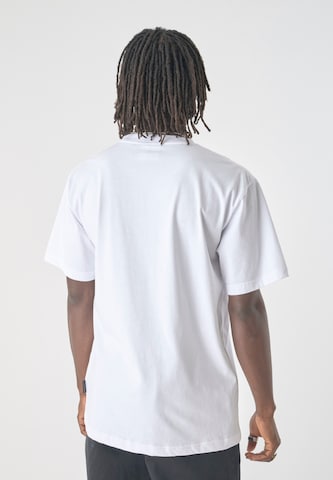 Cleptomanicx Shirt 'Classic Tee Ligull Classic' in White