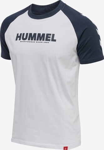 T-Shirt fonctionnel 'Legacy' Hummel en blanc