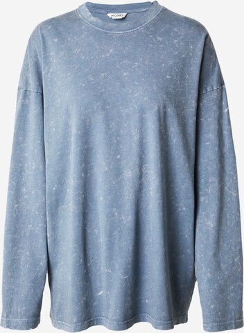 T-shirt Monki en bleu : devant