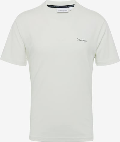 Marškinėliai iš Calvin Klein, spalva – kremo / juoda, Prekių apžvalga