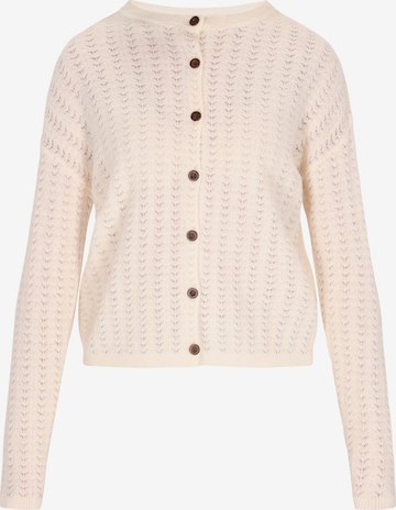 Usha - Casaco de malha em branco: frente