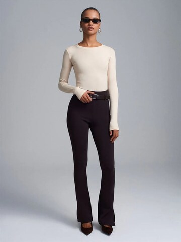 Body a maglietta di Dilvin in beige