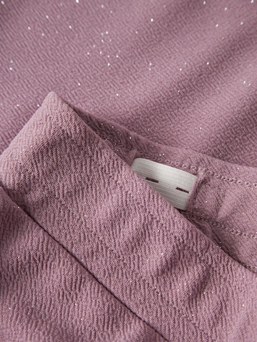 NAME IT - Pierna ancha Pantalón en lila