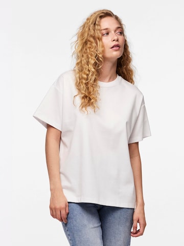 PIECES Shirt 'SKYLAR' in Wit: voorkant