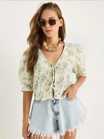 Chemisier Bianco Lucci en blanc