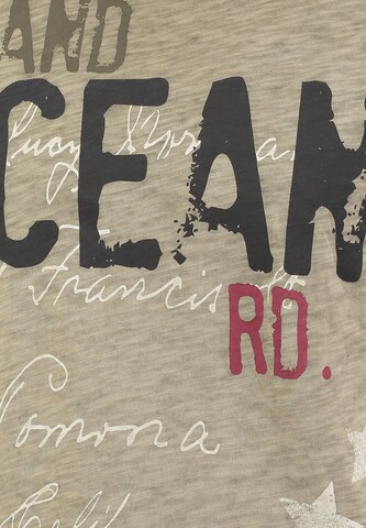 Key Largo T-Shirt 'KLOCEAN' in Beige