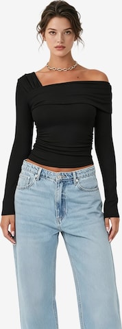 Yesfashion Top in Schwarz: Vorderseite