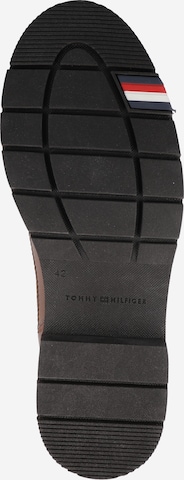 TOMMY HILFIGER Schnürboots in Braun