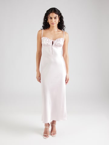 Gina Tricot Φόρεμα σε ροζ: μπροστά