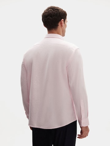 D’S Damat Regular fit Overhemd in Roze
