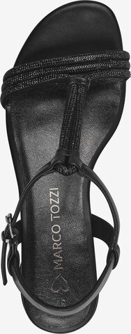 MARCO TOZZI Strap sandal in Black