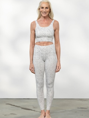 Hey Honey - Skinny Leggings en blanco