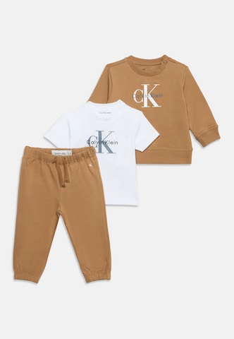 Set di Calvin Klein Jeans in marrone: frontale