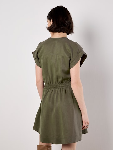 Apricot Zomerjurk in Groen