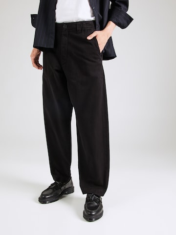 Loosefit Pantaloni chino 'ANRSTORM' di ANNARR in nero: frontale