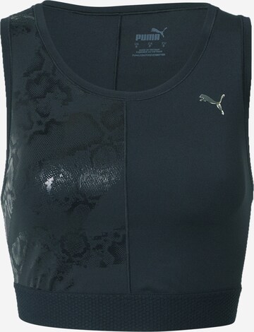 PUMA - Top desportivo em preto: frente