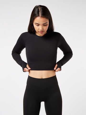 YO-GAYA Sporttop in Zwart: voorkant